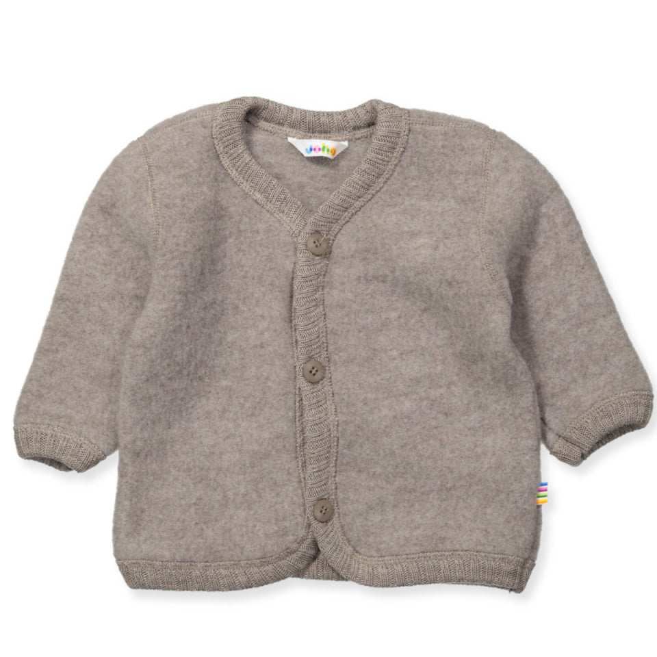 Joha - 100% wolfleece vestje-jasje - Sesame