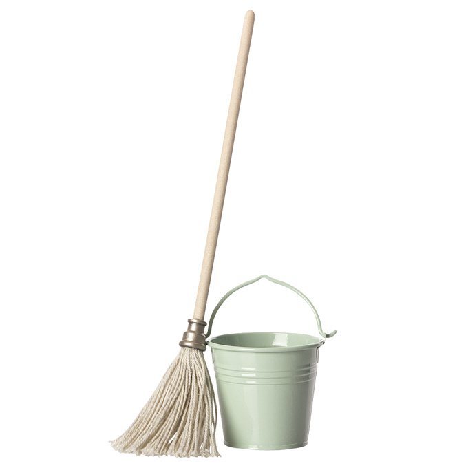 Maileg - Emmer en Mop 18cm