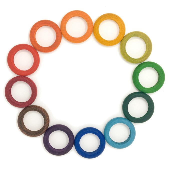 12 regenboog ringen - Grapat