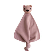 Hvid - Teddy Tokki knuffeldoekje - 100% merinowol - Blush
