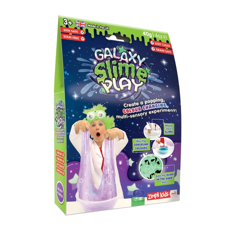 Slijm - Knetterend glow in the dark (2 zakjes x 5 liter) - Zimpli kids