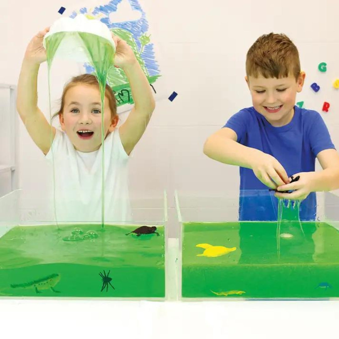 Slijm groen (1 zakje- 4 liter) - Zimpli kids