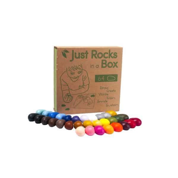 Crayon Rocks - 64 stuks in mooie doos (2x32)