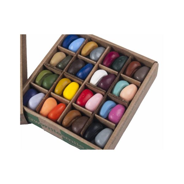 Crayon Rocks - 64 stuks in mooie doos (2x32)