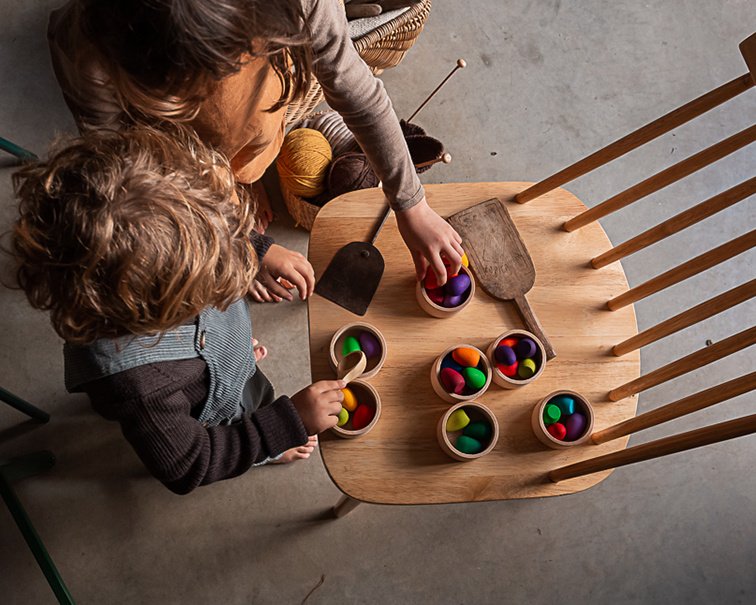 Grapat - Mandala - Regenboog eitjes 36st