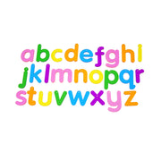 TickiT - Transparante gekleurde letters (26 stuks)