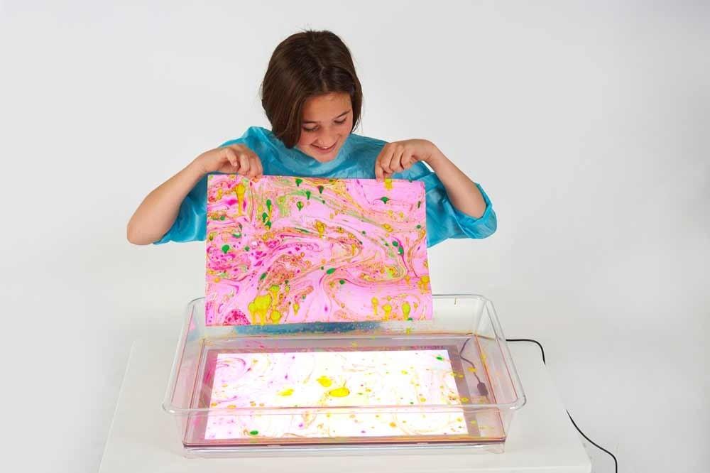 TickIt - A3 Grote Transparante bak 56,5 x 44,0 x 10,0 cm (hoog)