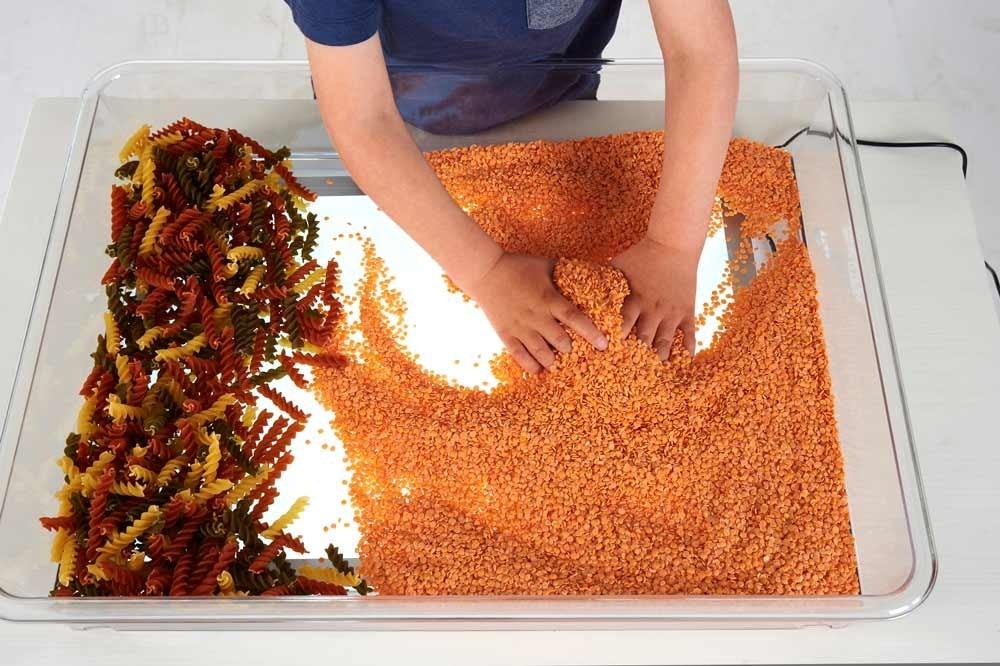 TickIt - A3 Grote Transparante bak 56,5 x 44,0 x 10,0 cm (hoog)