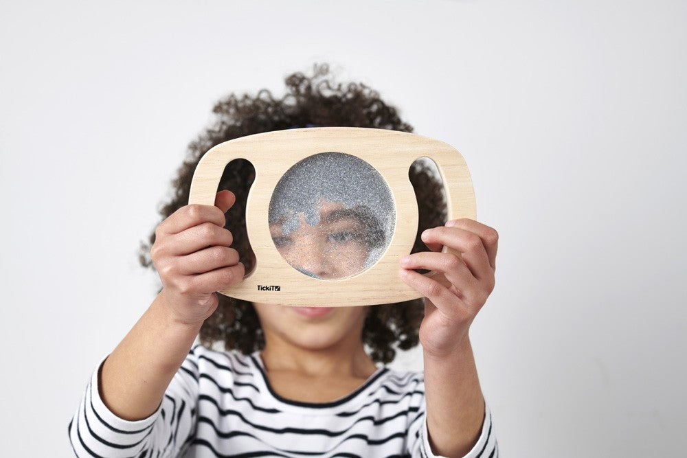 TickiT - Easy Hold met Glitter venster Zilver