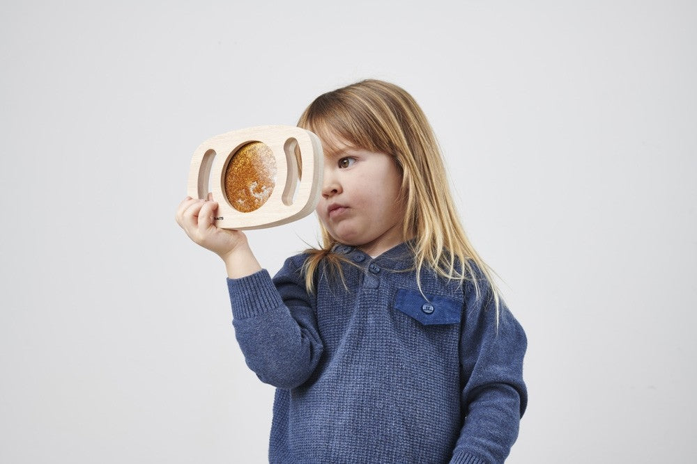 TickiT - Easy Hold met Glitter venster Goud