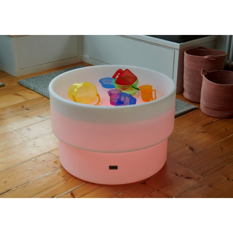 Zand- en watertafel (75cm) met verschillende kleuren licht - TickiT