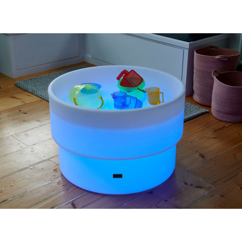 Zand- en watertafel (75cm) met verschillende kleuren licht - TickiT