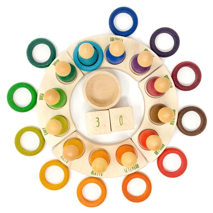 Grapat - 12 regenboog ringen - Grapat