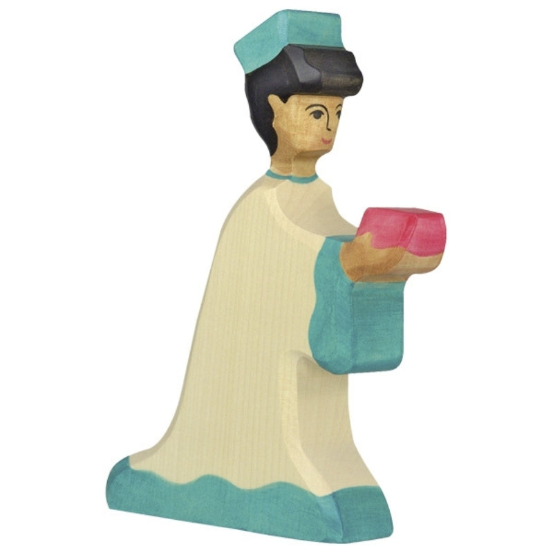 Melchior groen 18 cm - Holztiger