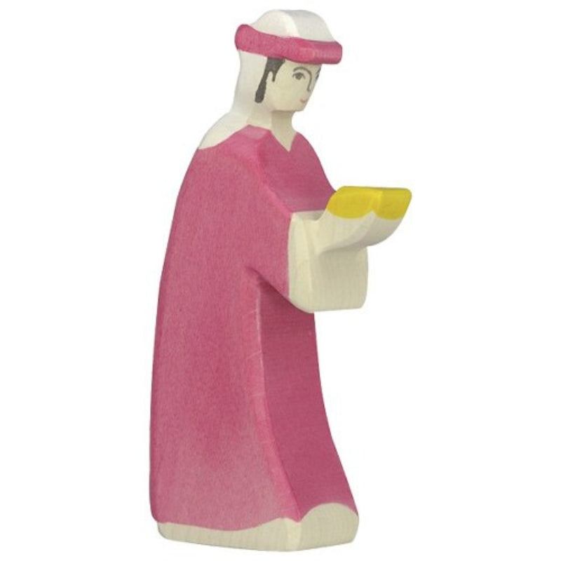 Caspar roze - 15 cm - Holztiger