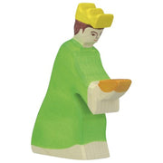 Balthasar groen - 12 cm - Holztiger