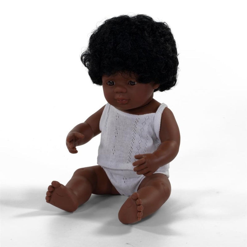 Pop Afro-Amerikaans meisje (38 cm) - Miniland