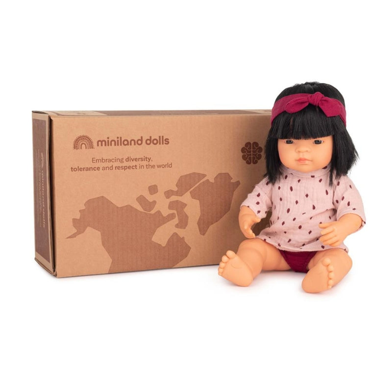 Pop Aziatisch meisje (38 cm) - Miniland