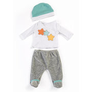 Pyjamasetje voor Miniland pop van 40 cm - Miniland