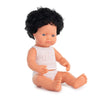 Afbeelding laden in Galerijviewer, Pop Europese jongen met donker, krullend haar (38 cm) - Miniland