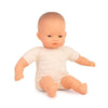 Pop Aziatische baby (32 cm, stoffen lijfje) - Miniland