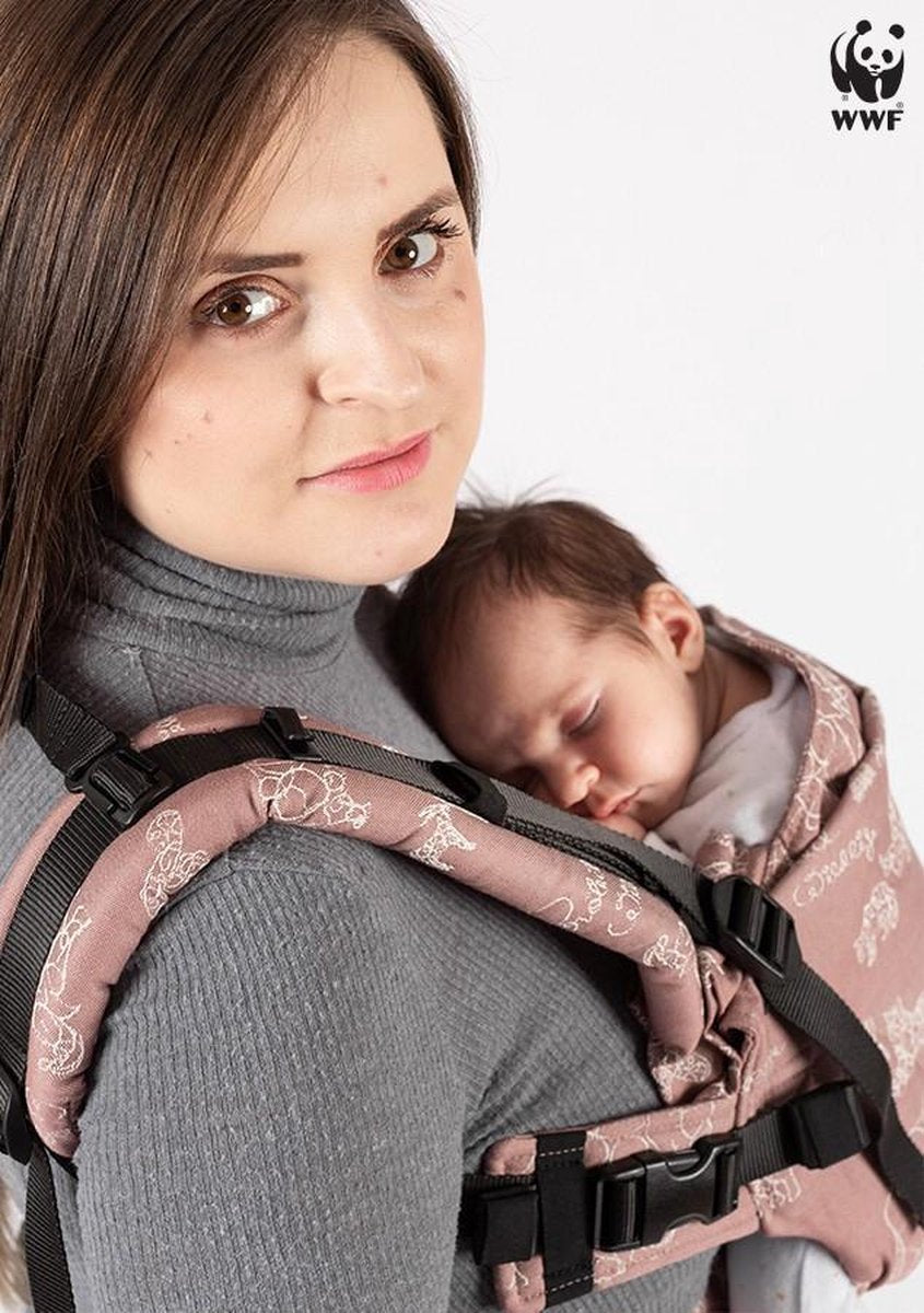 Isara Ergonomische Draagzak 'The One' Wildlife Terra