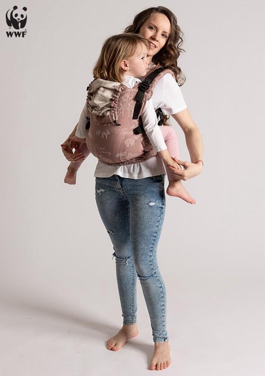 Isara Ergonomische Draagzak 'The One' Wildlife Terra