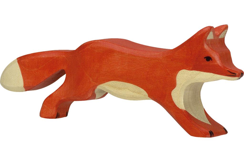 Holztiger - Houten Dieren - Vos (Groot) - 16 cm