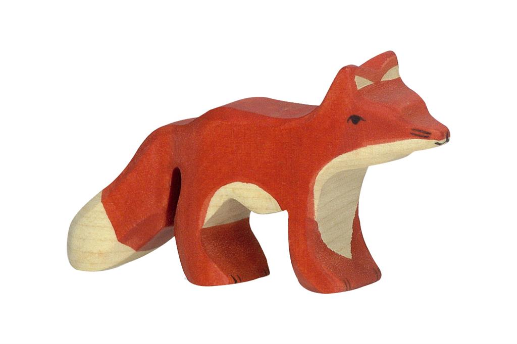 Holztiger - Houten Dieren - Vos - 11 cm