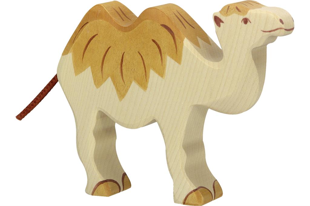 Holztiger - Houten Dieren - Kameel 18 cm