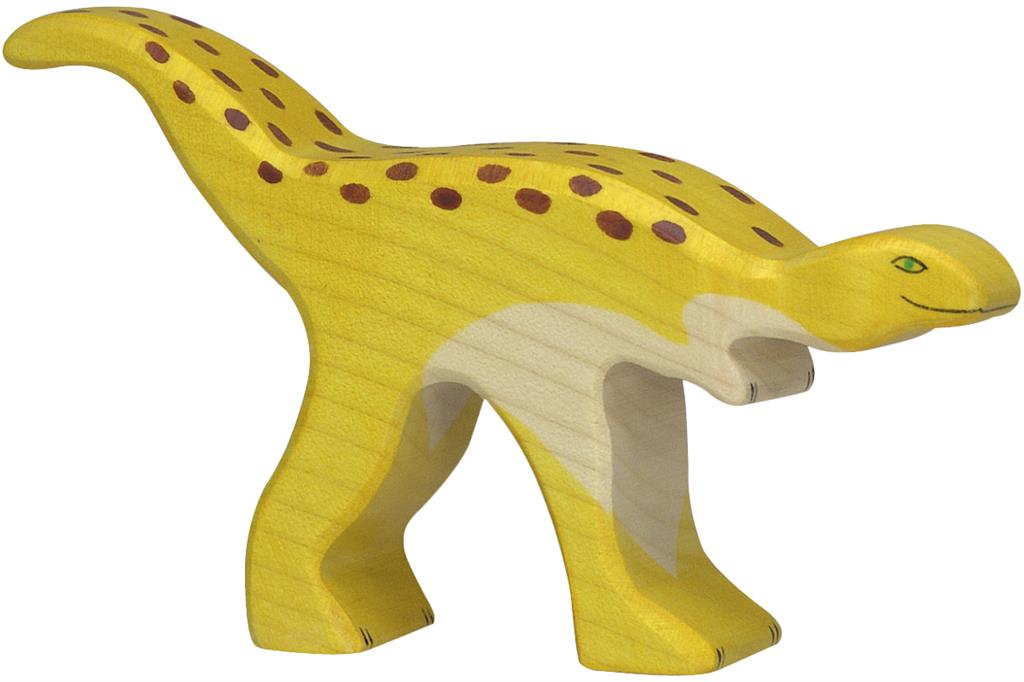 Holztiger - Houten Dieren - Dinosaurus Staurikosaurus - 14 cm