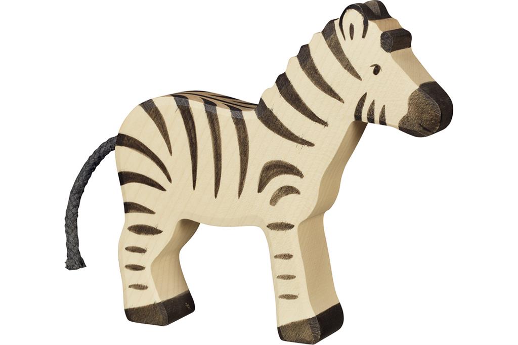 Holztiger - Houten Dieren - Zebra 14 cm