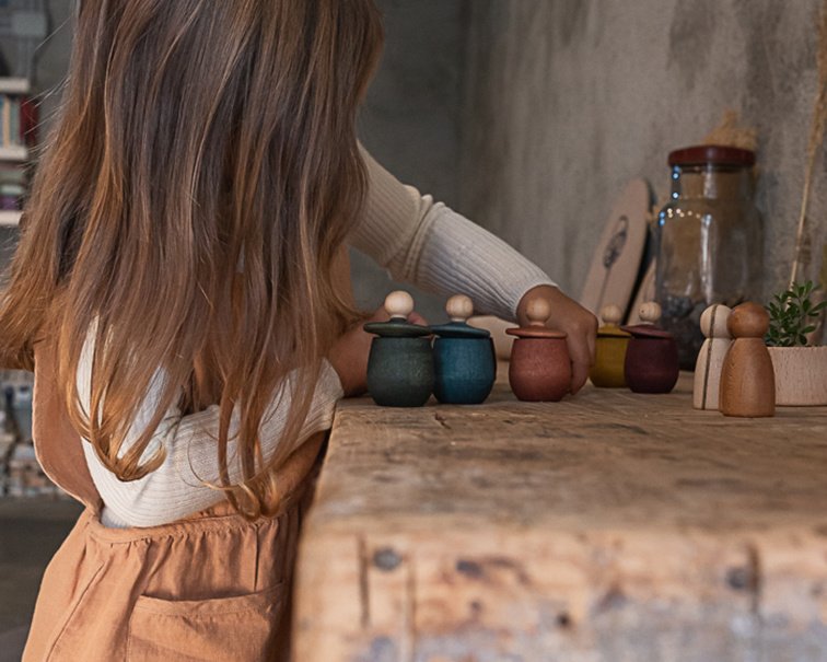 Grapat - Little Things, Houten Wensdoosje Geel - Grapat