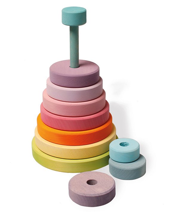 Grimm's - Houten Stapeltoren Pastel