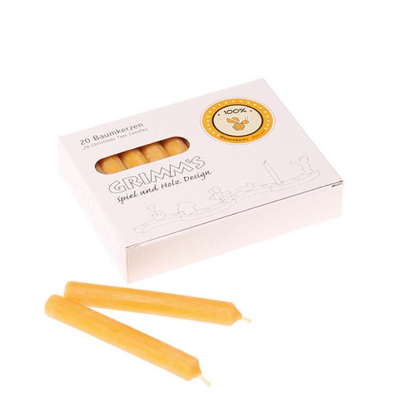 Grimm's - 20 Kaarsjes 100% bijenwas
