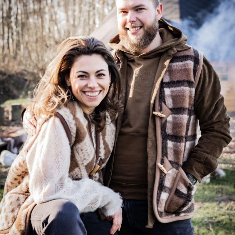 Alwero Adult - Limited Bodywarmer Alpen Aran - 100% wol