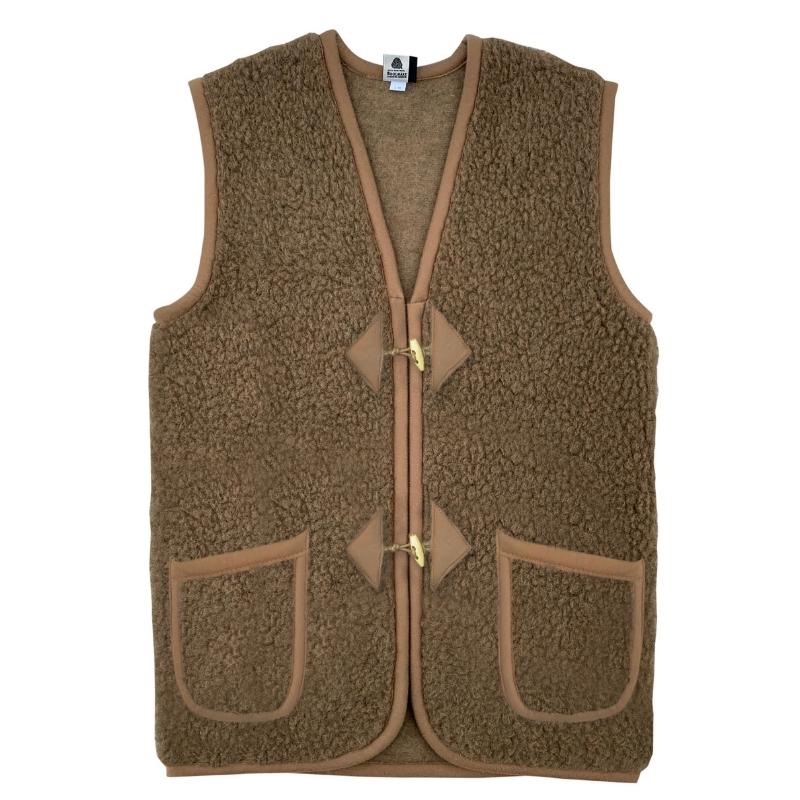 Alwero Adult - Bodywarmer Alpen Bark - 100% wol