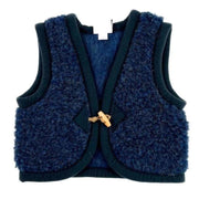 Alwero Jr - Bodywarmer Alpen Donkerblauw - 100% wol