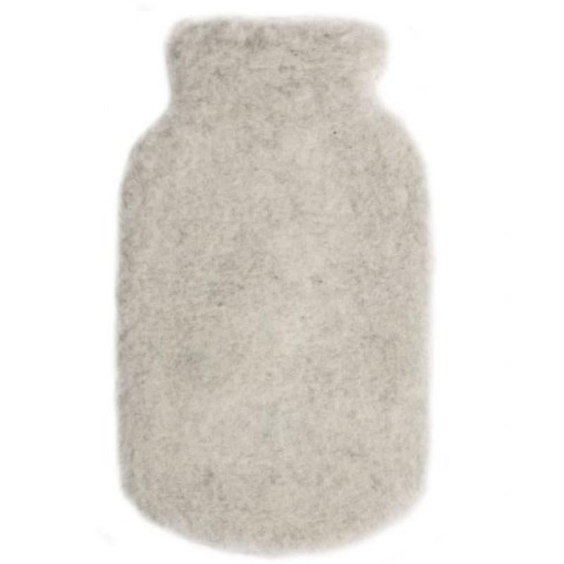 Alwero - Lamsvacht kruikenzak Licht grijs - 100% wol