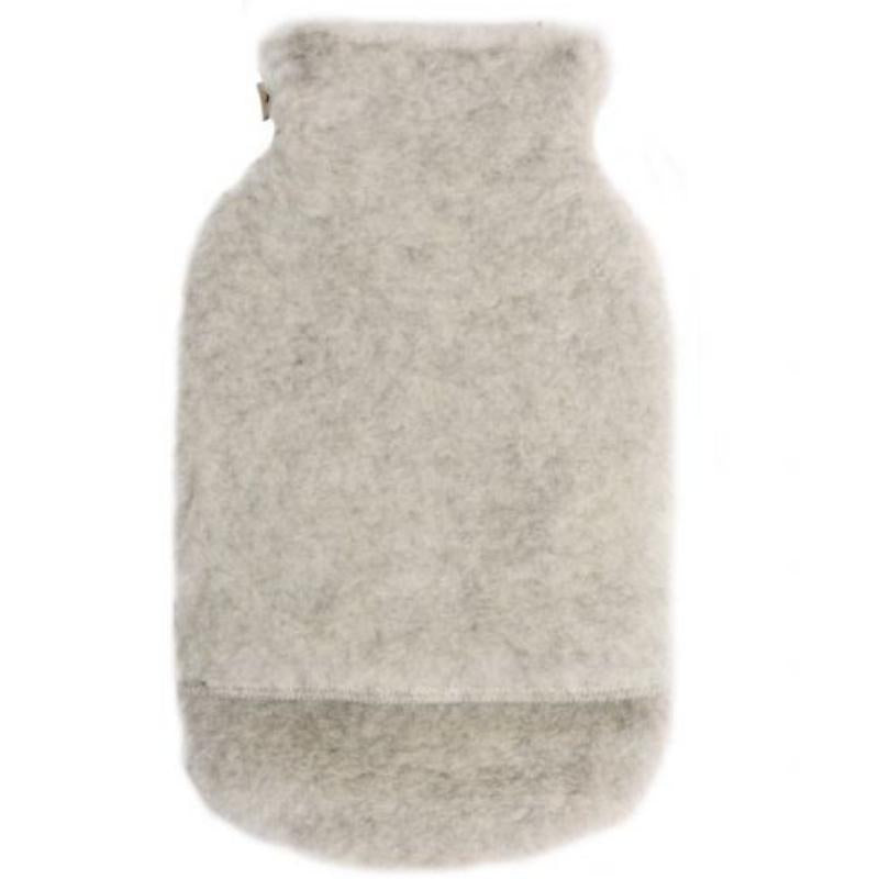 Alwero - Lamsvacht kruikenzak Licht grijs - 100% wol