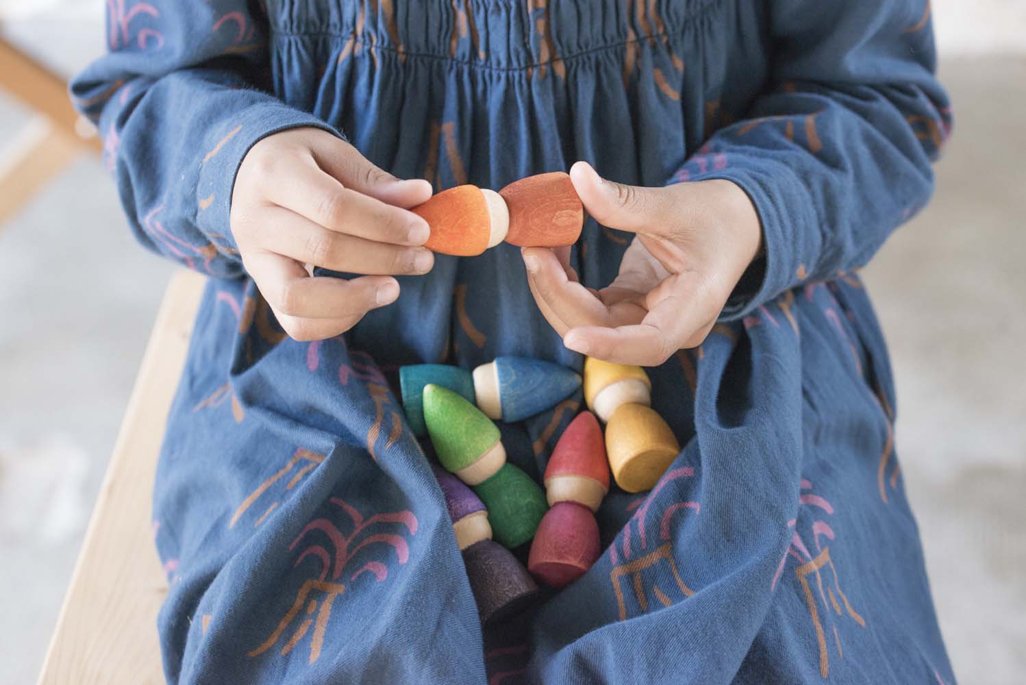 Grapat - Tomten-kabouters - 6 stuks