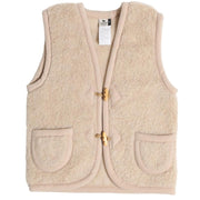 Alwero Jr - Vest of bodywarmer Alpen English Tea - 100% wol