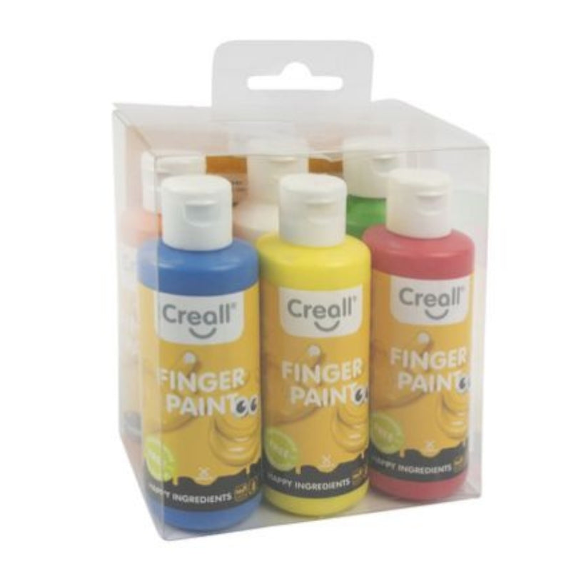 Creall – Vingerverf (6 x 80 ml)