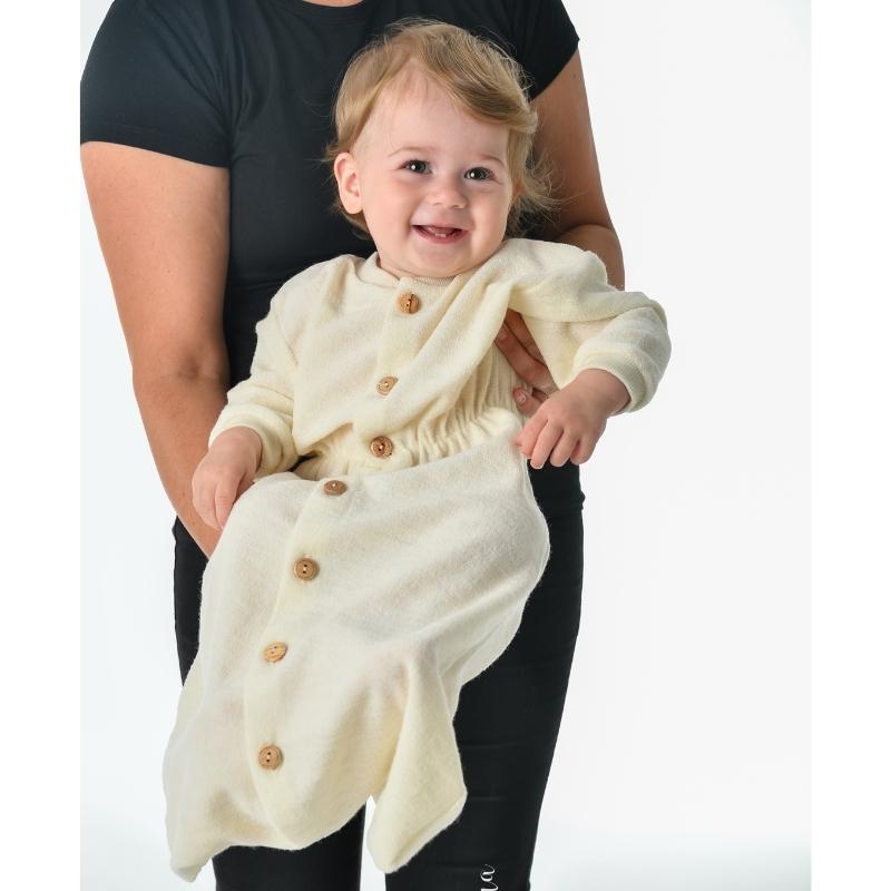 Cosilana - Slaapzak 100% wol (2 TOG) Naturel