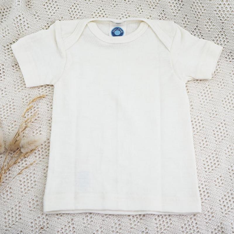 Cosilana - Tshirt wol-zijde Naturel