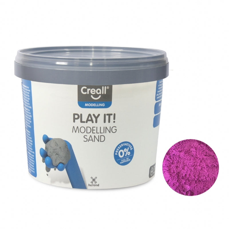 creall - kinetisch zand paars - 750 gram