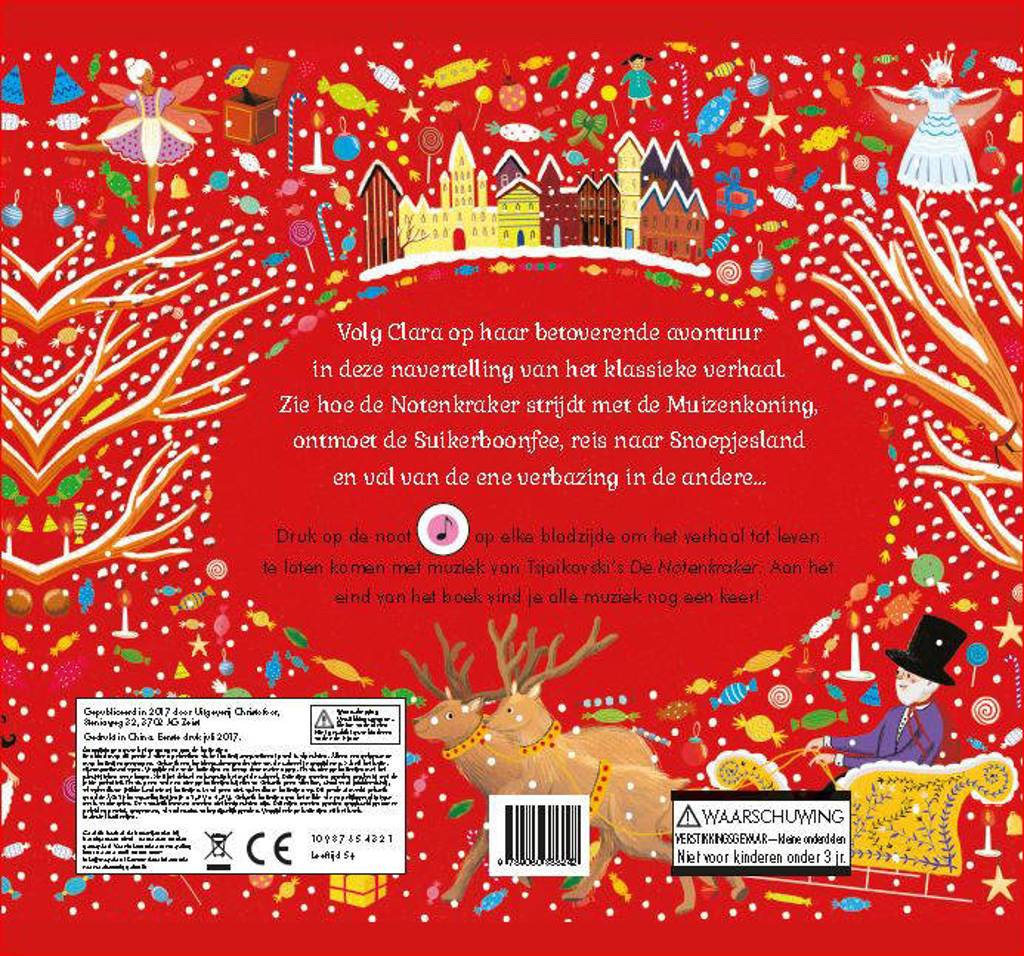 Boek met muziek - Notenkraker - Jessica Courtney-Tickle (vanaf 3 jaar)