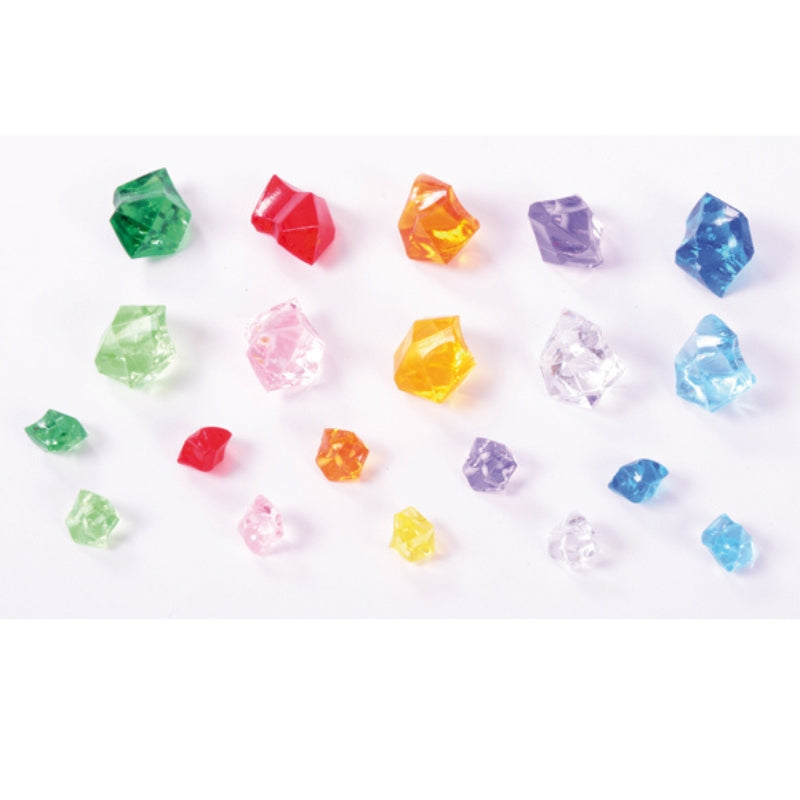 Diamanten Glitterstenen (1,5-2,5cm) 500 gram