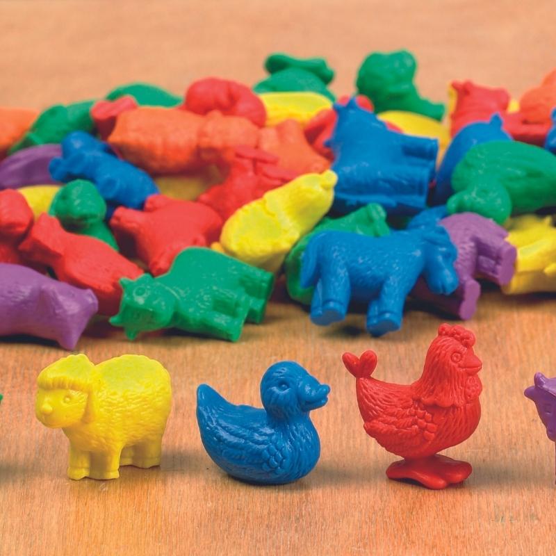 EDX - Leer sorteren met boerderijdieren (72 stuks)