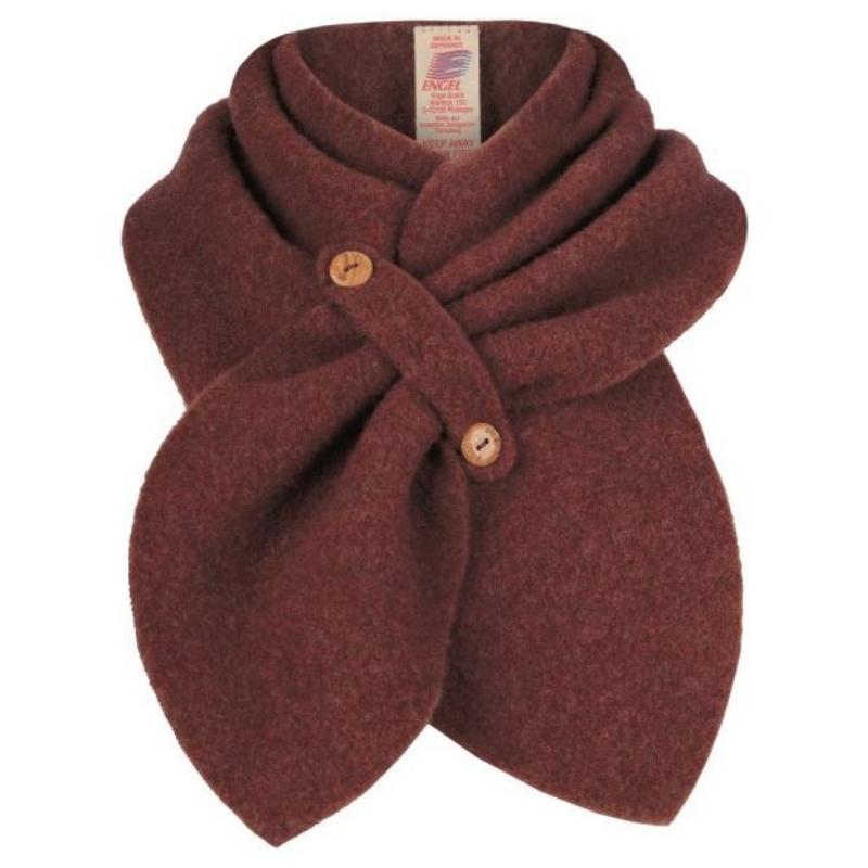 Engel Natur - sjaal 100% wol fleece - kaneel